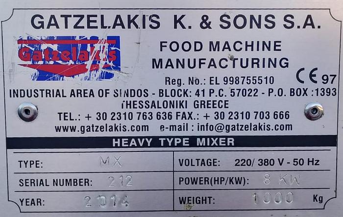 Used Mieszalnik (ugniatarka) ciast twardych