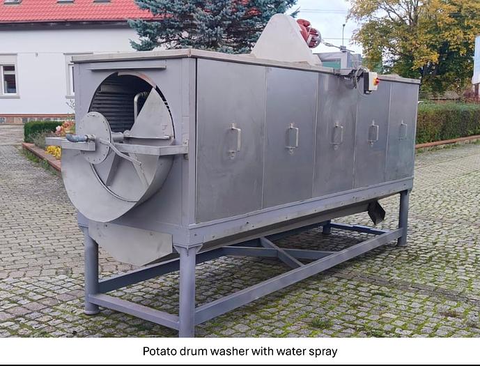 Used Linia do produkcji frytek o wydajności do 5 t/h surowca