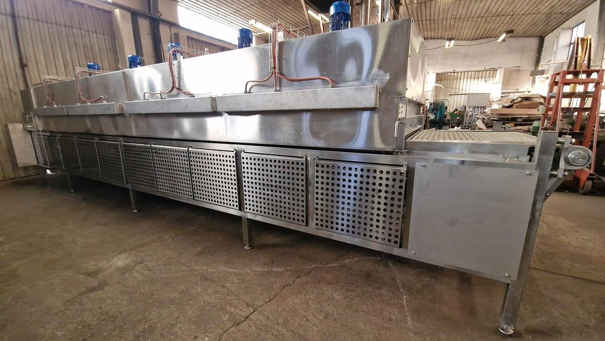 Used Piec tunelowy taśmowy zasilany elektrycznie JBT FoodTech Revoband po modernizacji w Konsorcjum Andziak