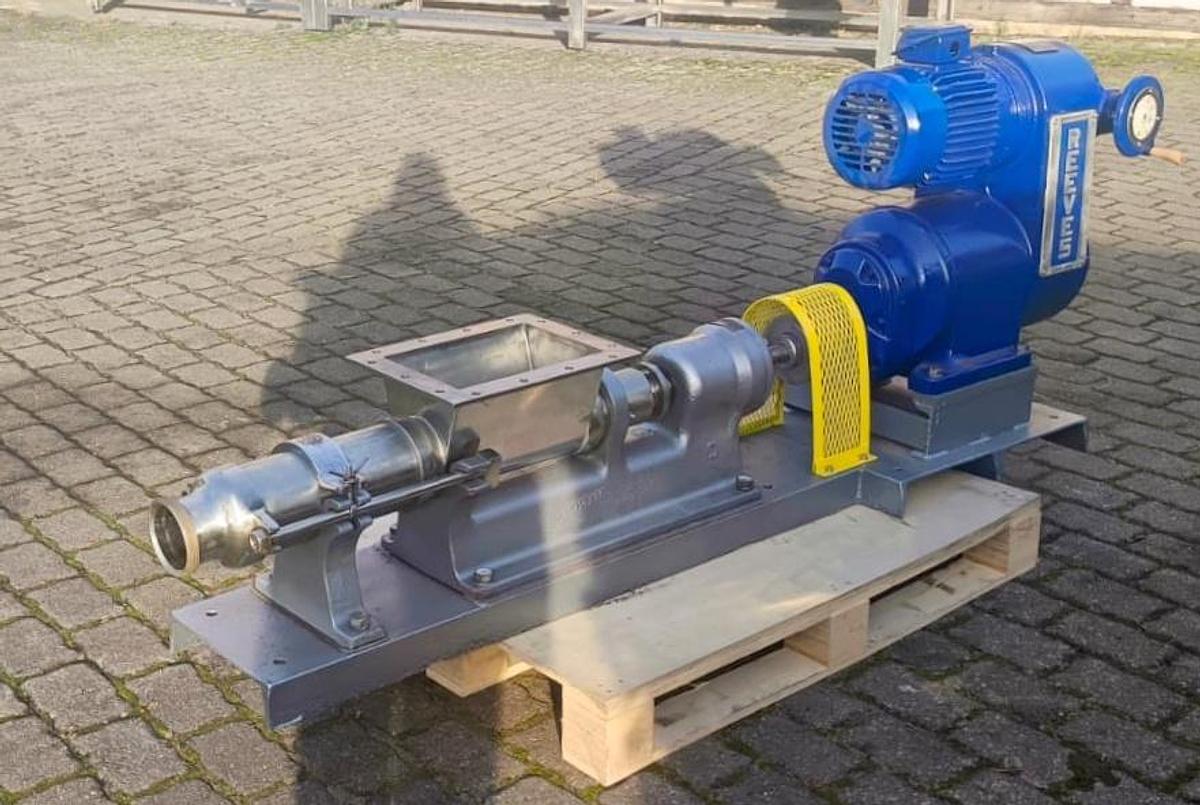 Used Monopompa ze ślimakiem podającym produkt "REEVES"