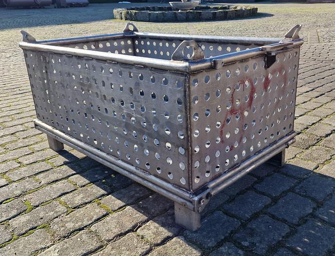 Used Kosz nierdzewny, podwieszany, z otwieranym dnem