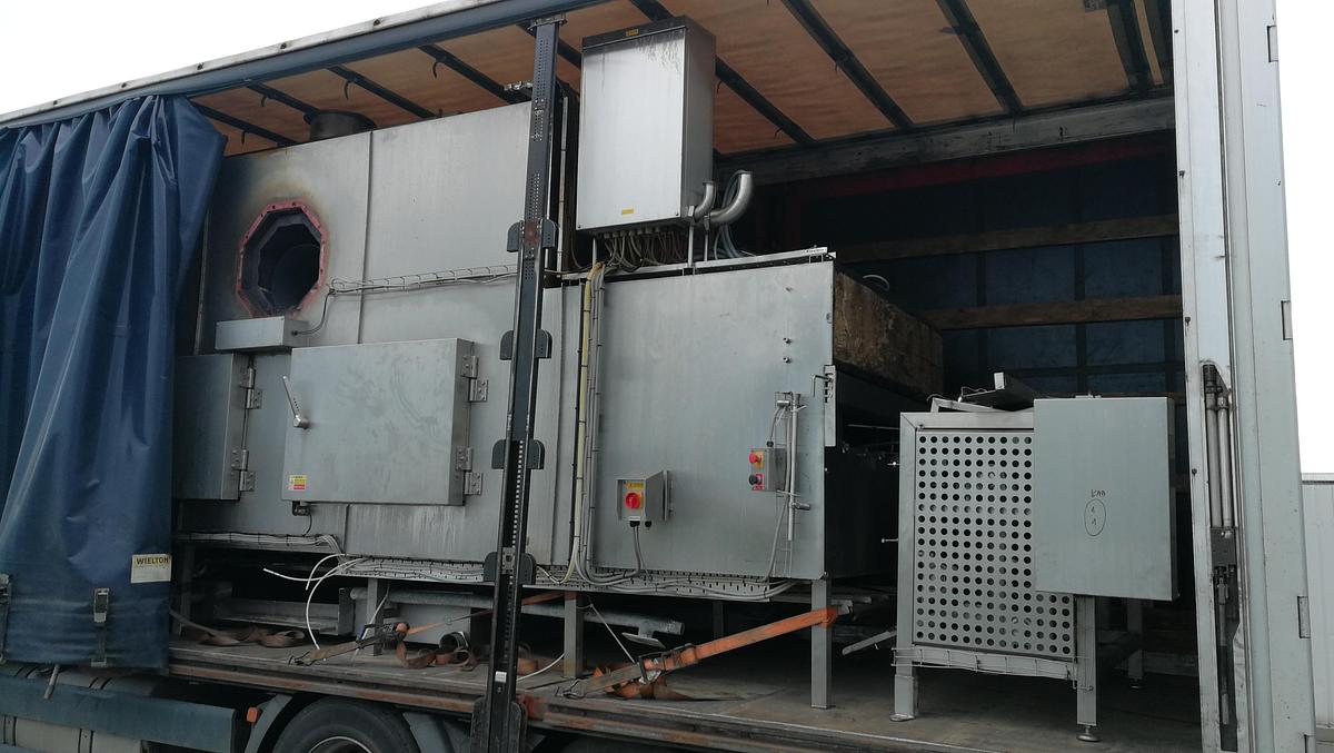 Used Linia do parzenia i zapiekania produktów mięsnych, mięsno-warzywnych, piekarniczych (pizza, zapiekanki), producent JBT