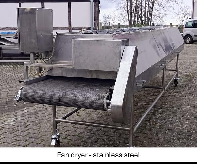 Used Linia do produkcji frytek o wydajności do 5 t/h surowca