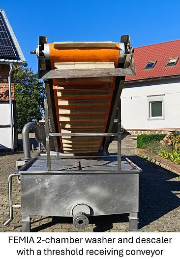 Used Linia do produkcji frytek o wydajności do 5 t/h surowca