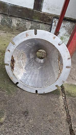 Used Bunkeir z przenośnikiem ślimakowym, nierdzewny