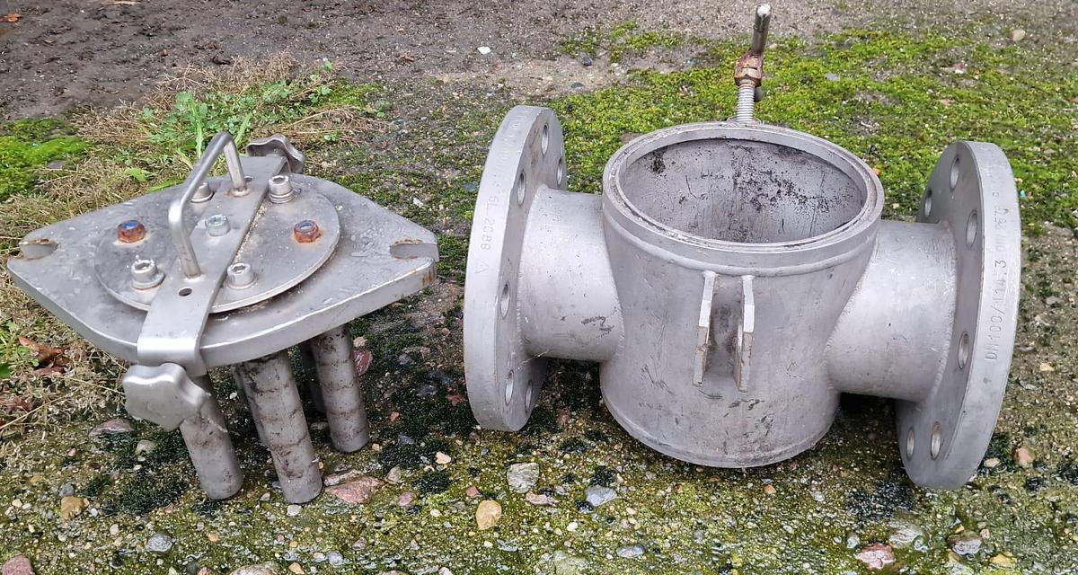 Used Przemysłowe filtry magnetyczne, przepływowe, nierdzewne