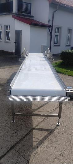 Used Stół inspekcyjny, nierdzewny