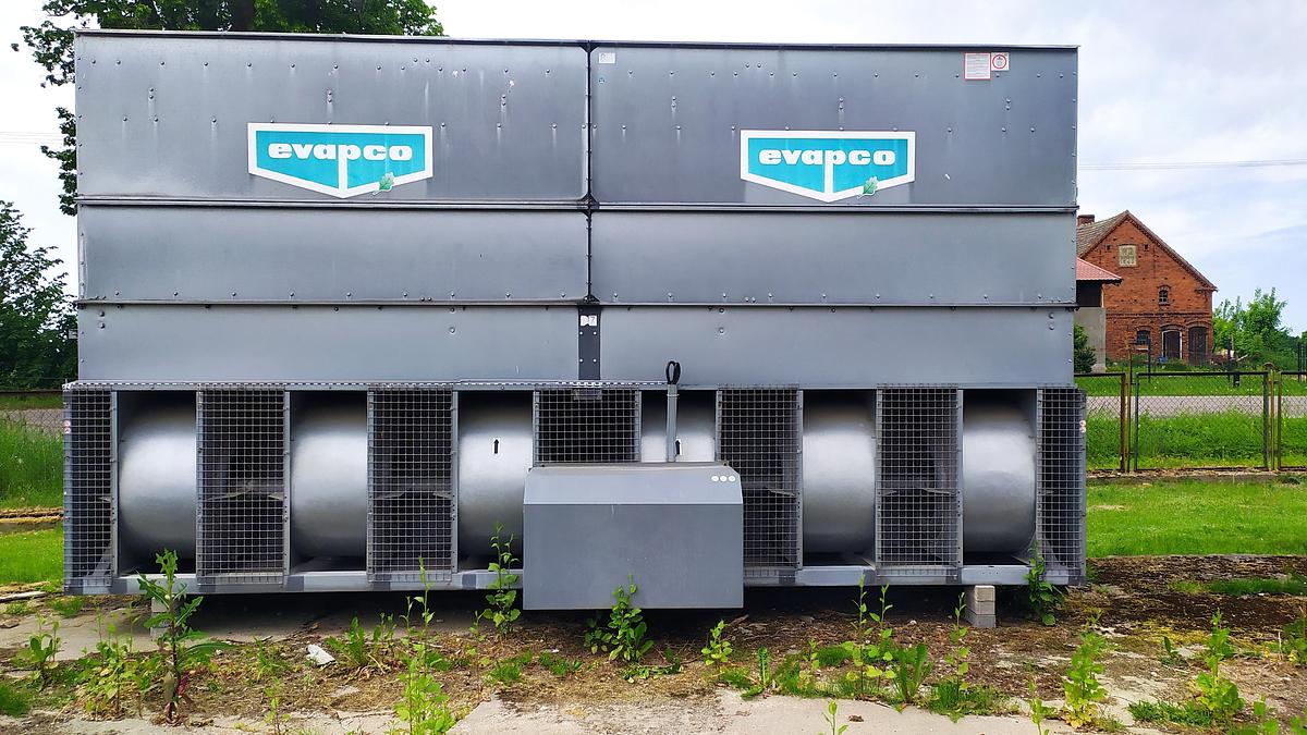 Used Skraplacz natryskowo-wyparny EVAPCO LSCE 280-1g  skraplacz amoniakalny NH3 1045 kW