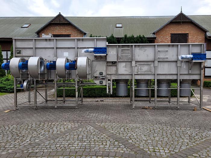 Used Linia do produkcji frytek o wydajności wejściowej do 3 t/h.