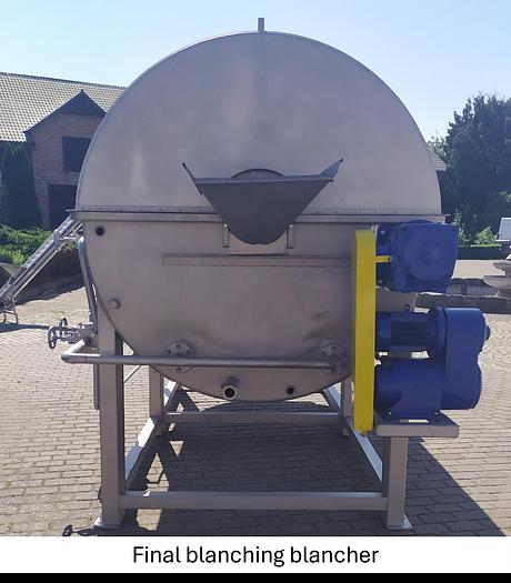 Used Linia do produkcji frytek o wydajności do 5 t/h surowca