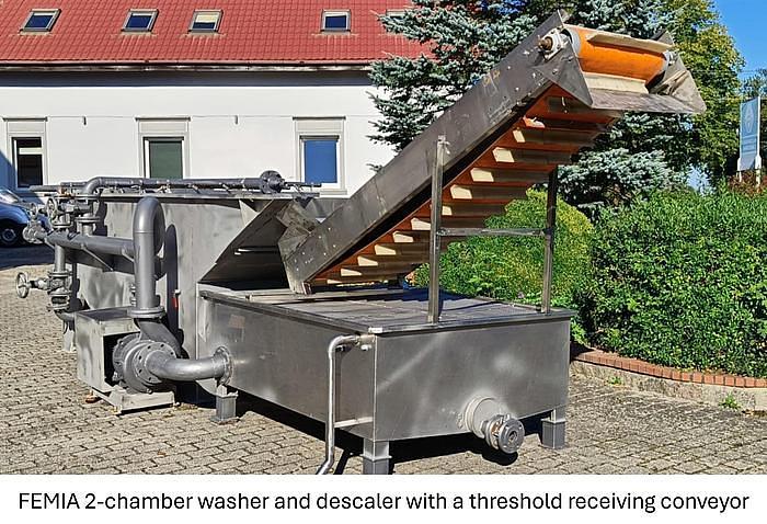 Used Linia do produkcji frytek o wydajności do 5 t/h surowca