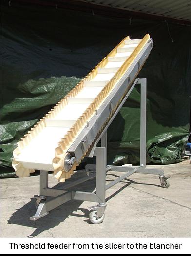 Used Linia do produkcji frytek o wydajności do 5 t/h surowca