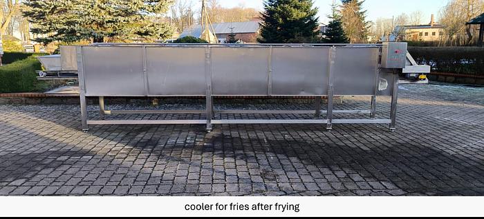 Used Linia do produkcji frytek o wydajności do 5 t/h surowca