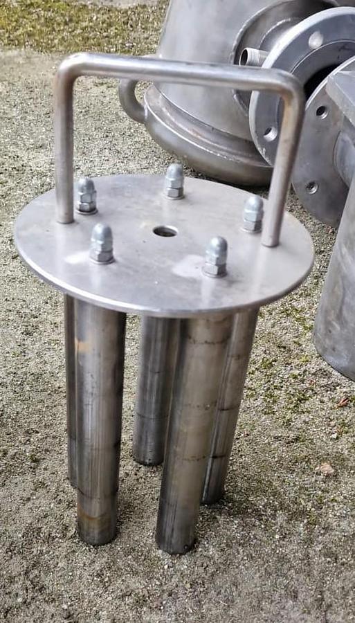 Used Przemysłowe filtry magnetyczne, przepływowe, nierdzewne