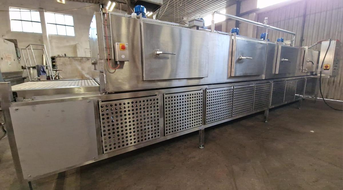 Used Piec tunelowy taśmowy zasilany elektrycznie JBT FoodTech Revoband po modernizacji w Konsorcjum Andziak