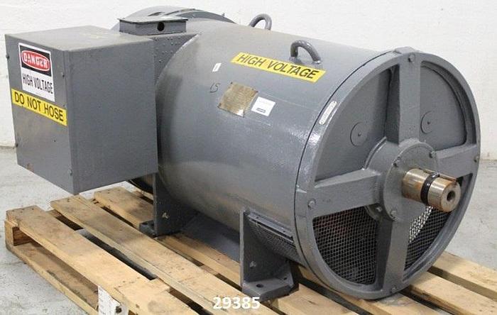 Refurbished General Electric 129325 AC Motor, 500 HP, 710 RPM #29385