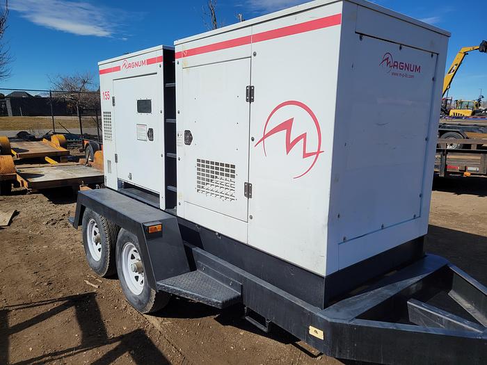 Used 125kW Magnum 155 Generator with Trailer