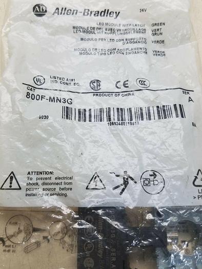 ALLEN BRADLEY 800F-MN3G SERIES A