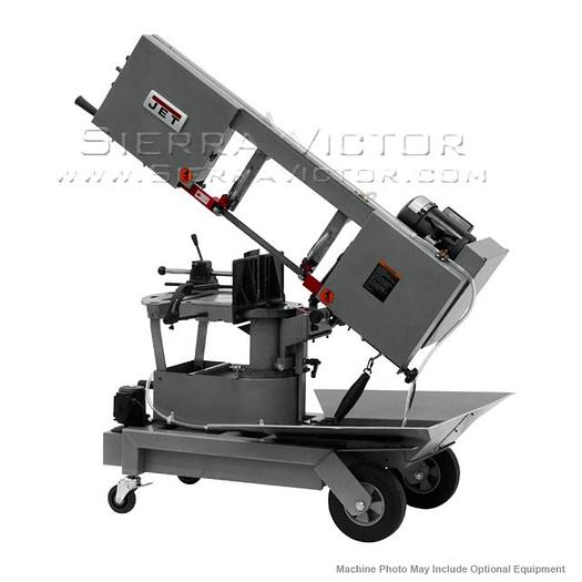 JET HVBS-10-DMWC Dual Miter Portable Bandsaw 1HP 115V 424465