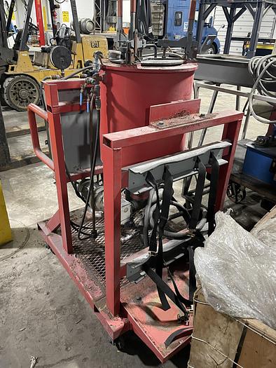 Used MOLTEN METAL EQUIPMENT INNOVATIONS MOBILE FLUX INJECTION UNIT