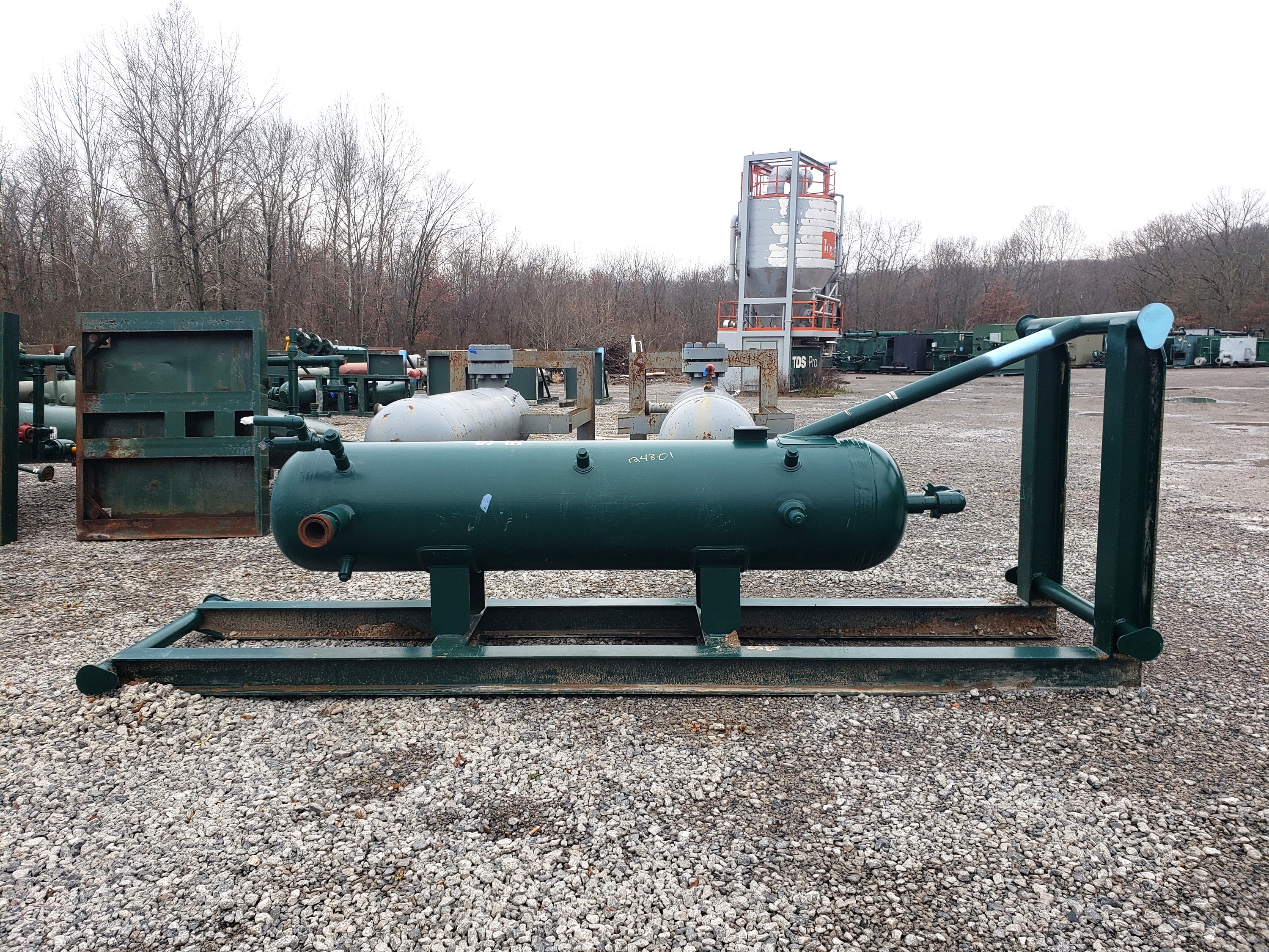 Used Sand Trap, Gravity, 24"x8', 5000#