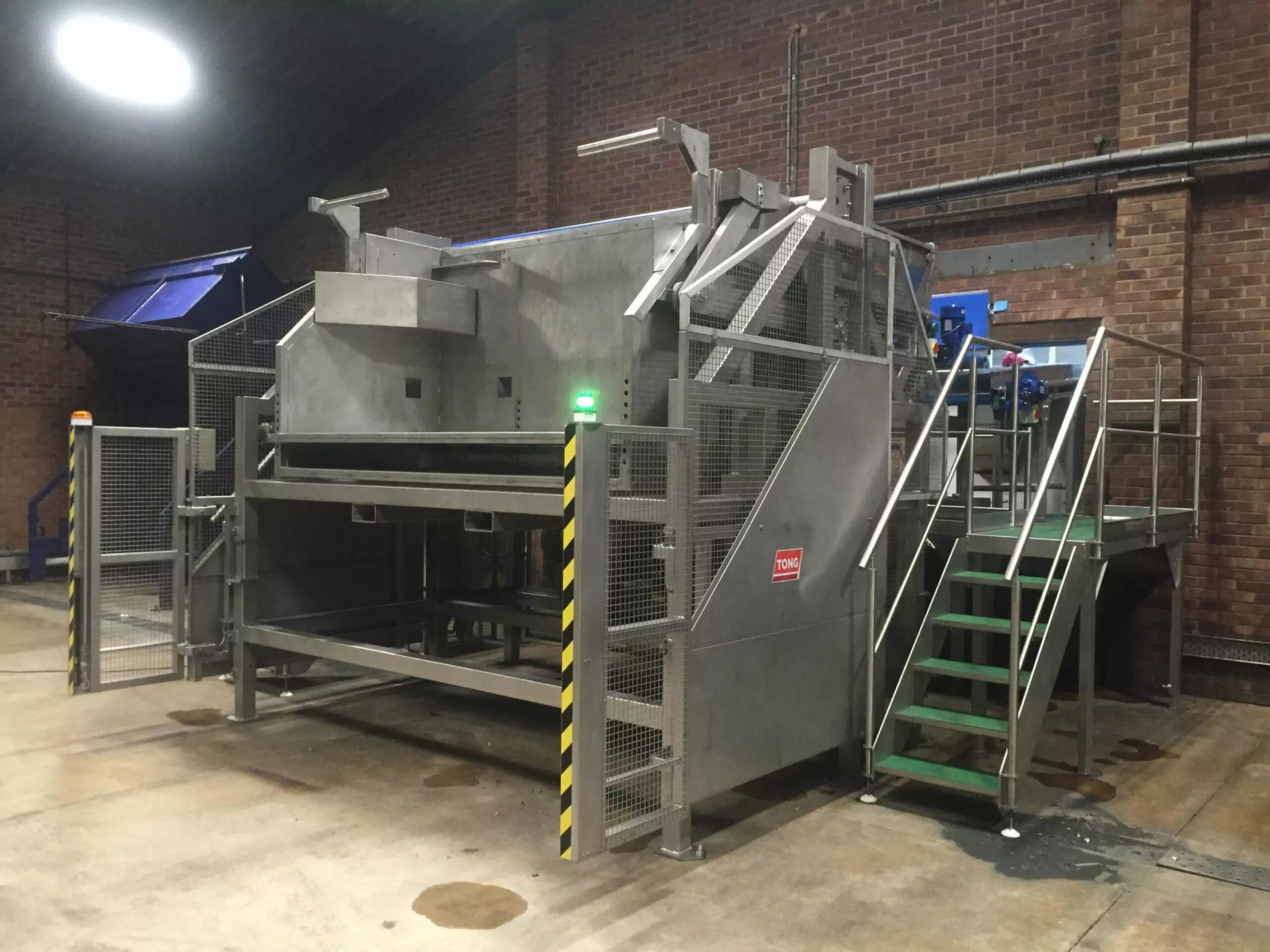 160° Box & Tote Dumpers