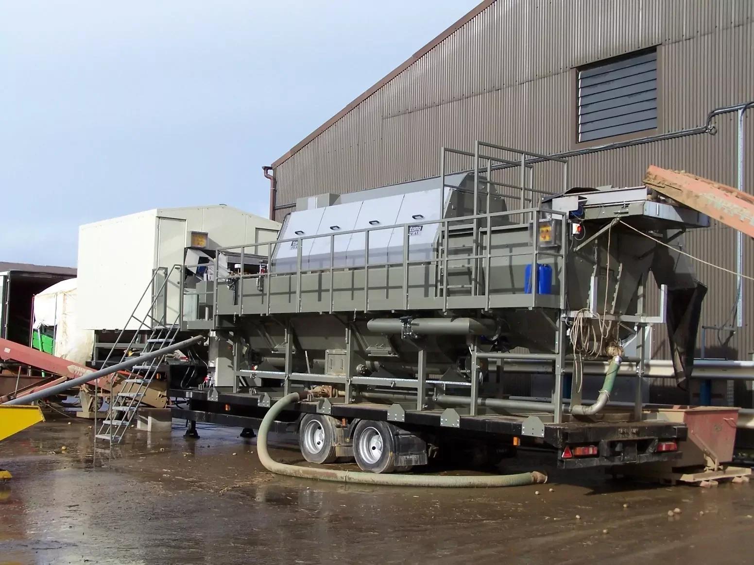 Mobile Vegetable Washer