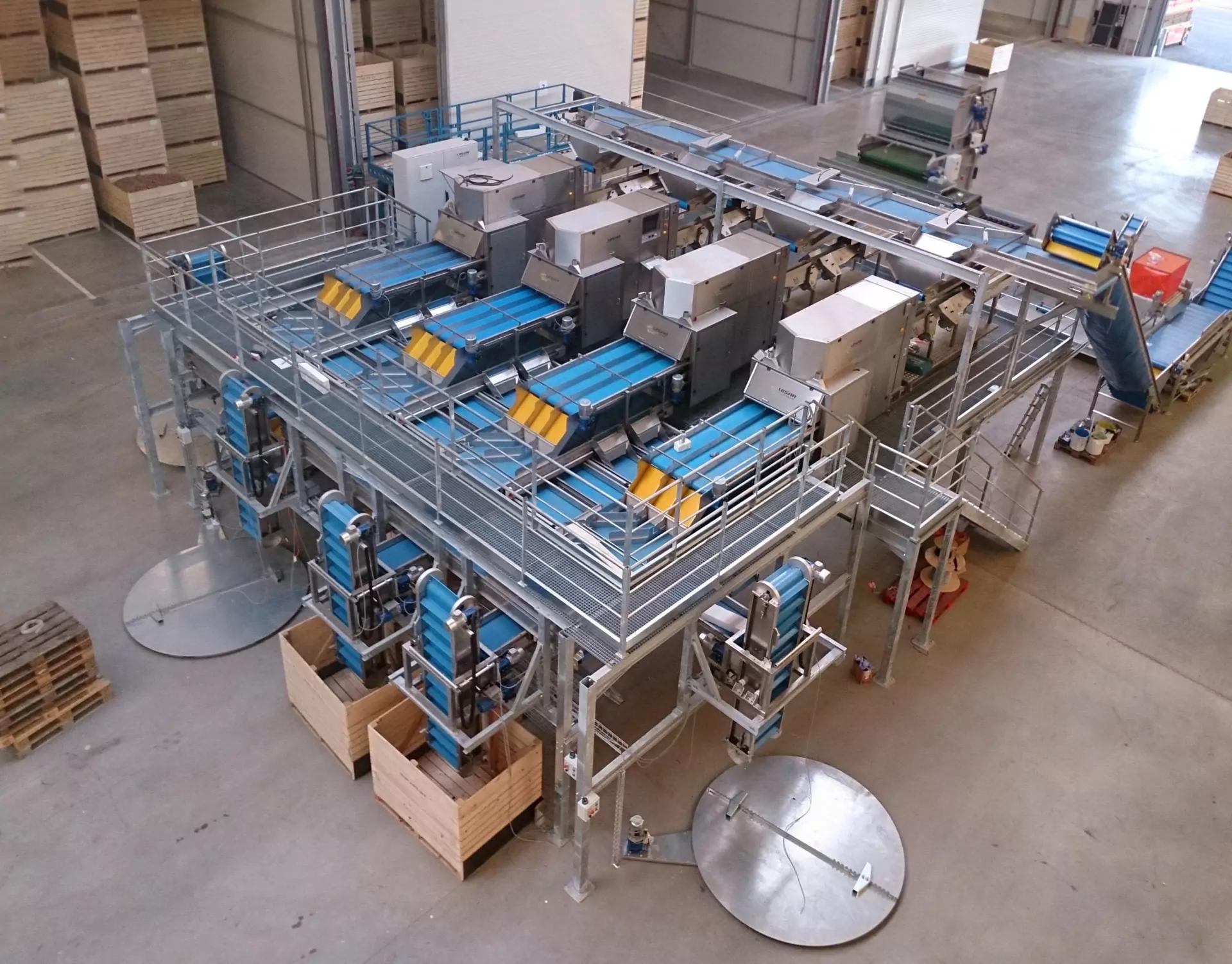 Visar Potato & Carrot Optical Sorting
