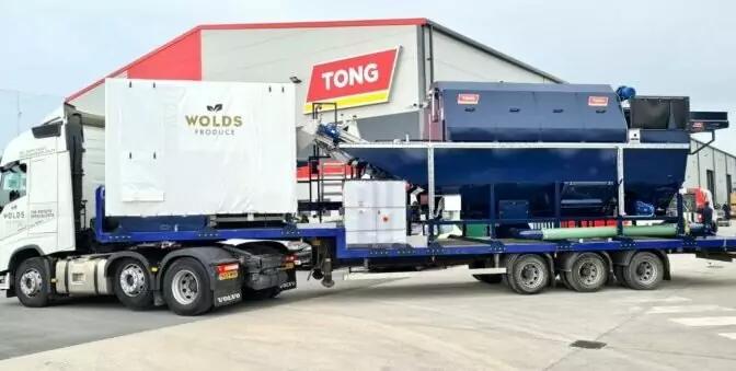 Mobile Vegetable Washer