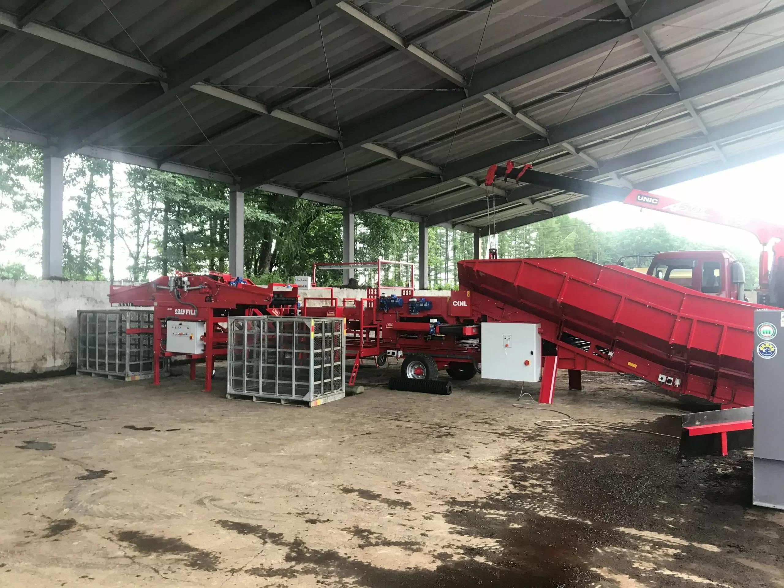Bulker Mobile Sizing Machine