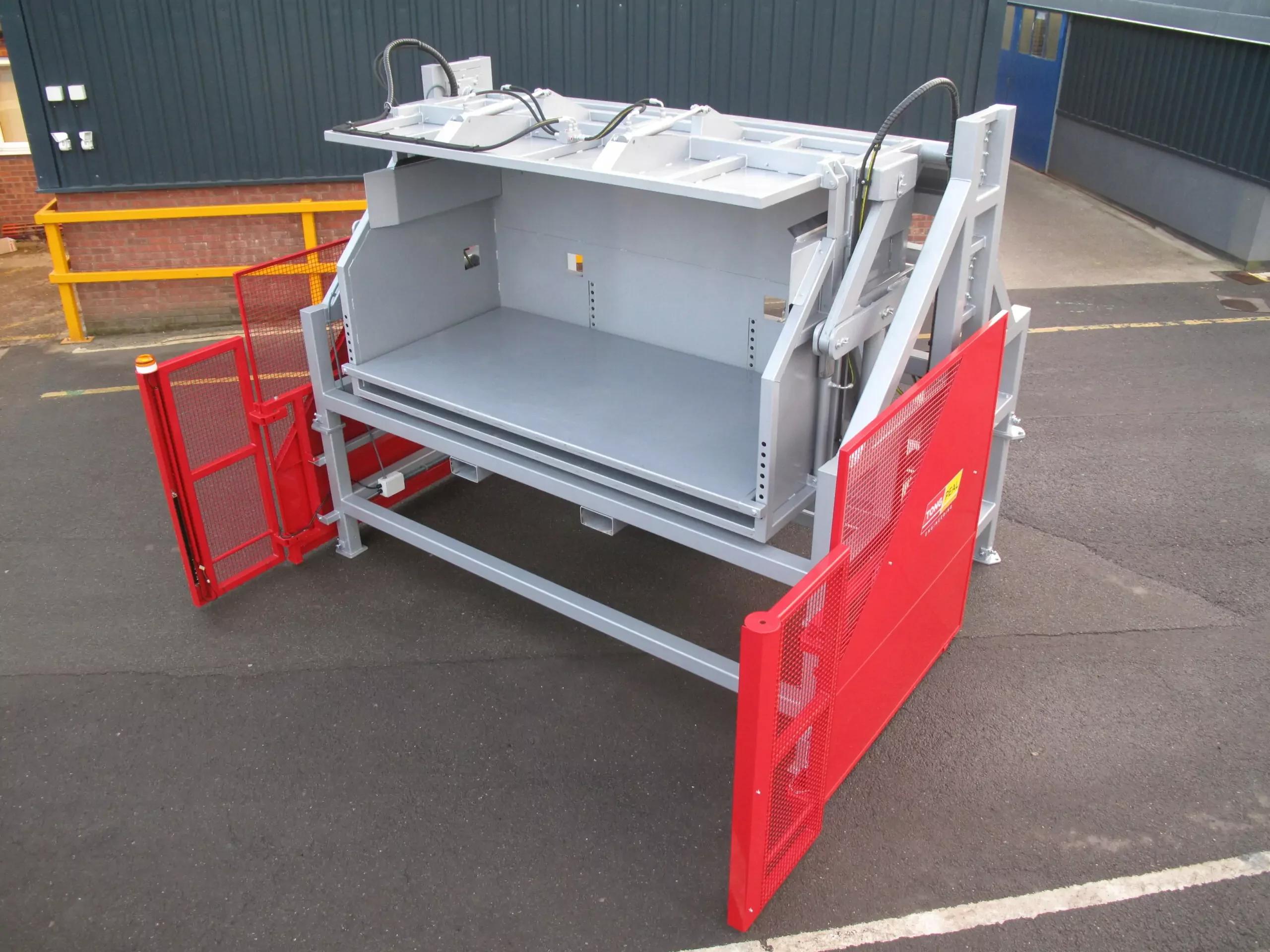 160° Box & Tote Dumpers