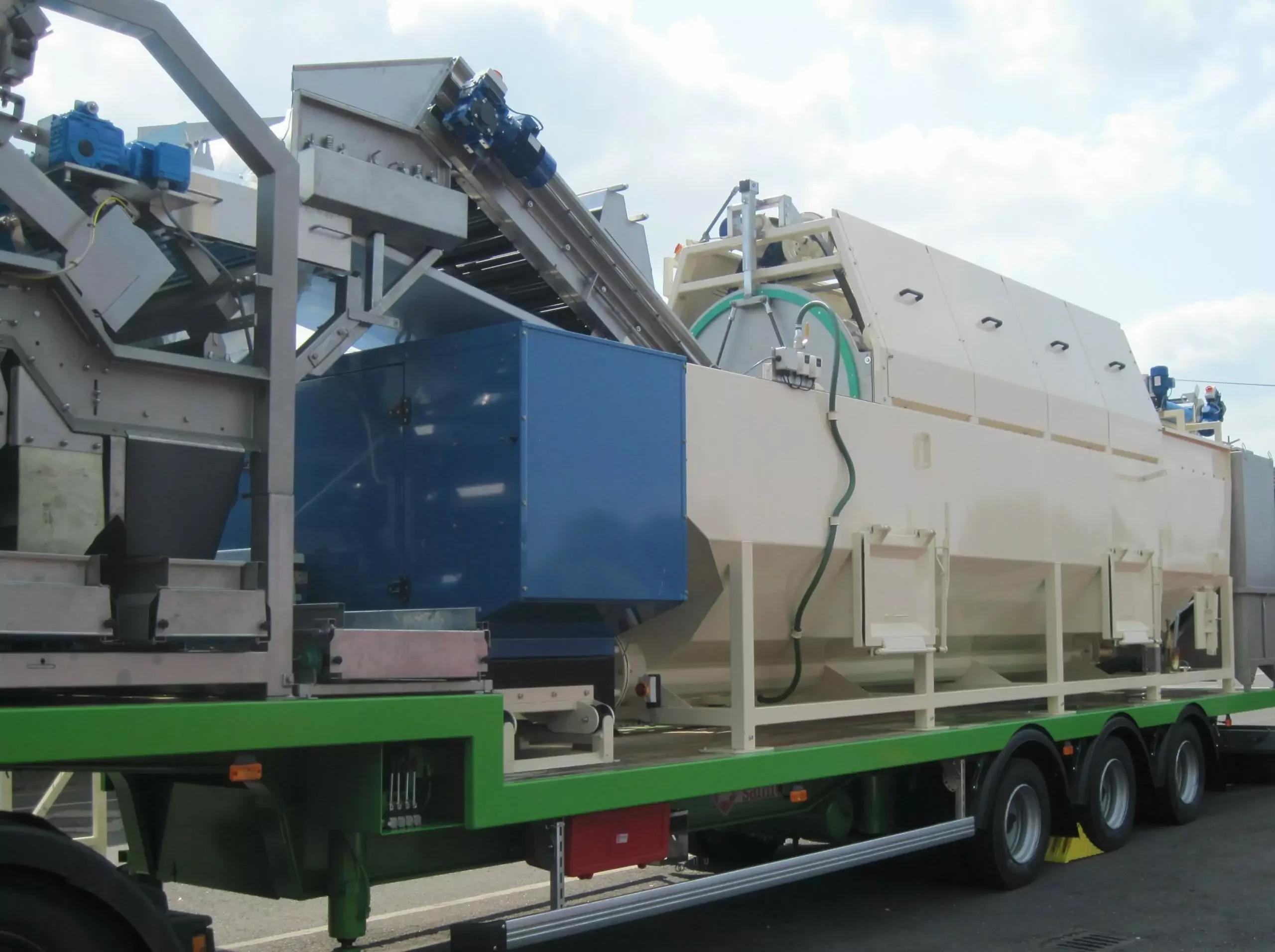 Mobile Vegetable Washer