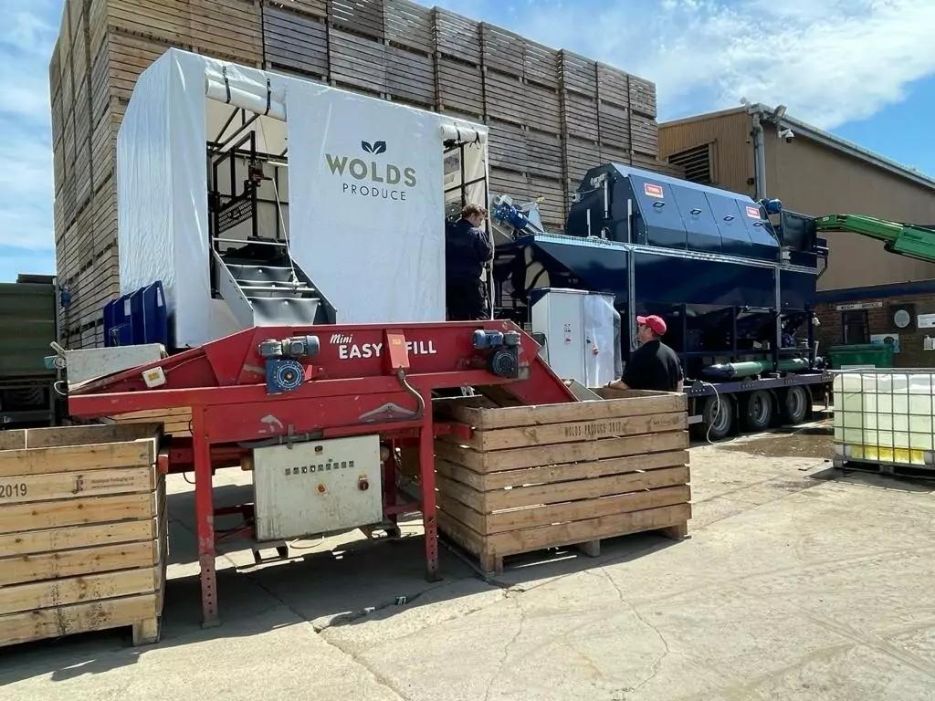 Mobile Vegetable Washer