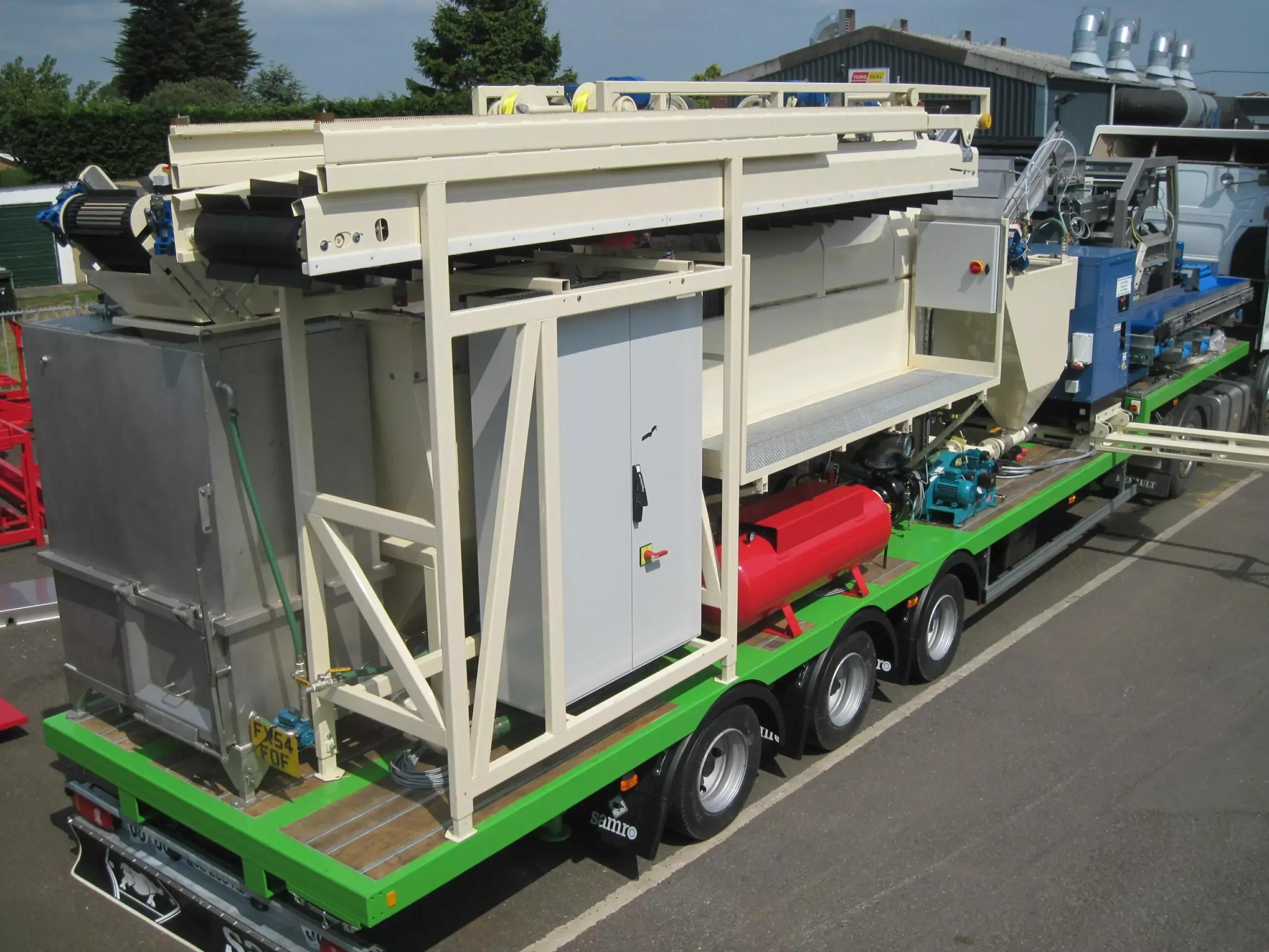 Mobile Vegetable Washer