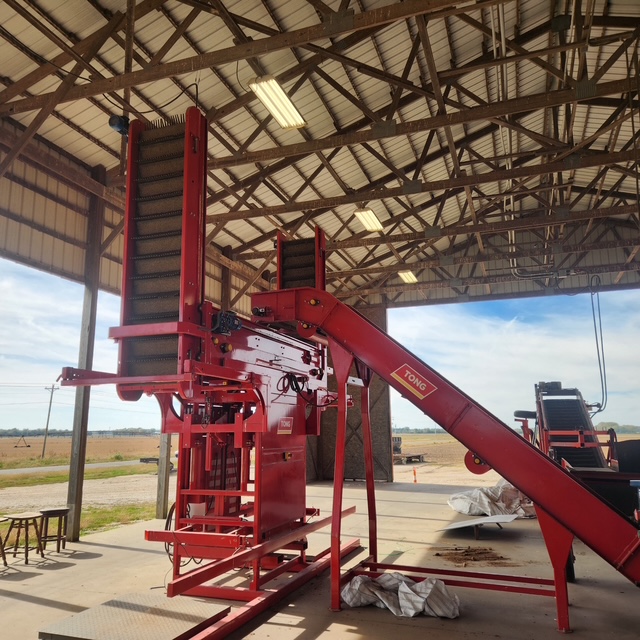 Used 2024 Tong Engineering Twin Uni Fill Big Bag and Box Filler for onions, carrots, potatoes