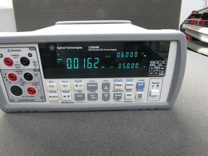 Used Agilent/Keysight U3606B Multimeter-DC Power Supply 686068133593