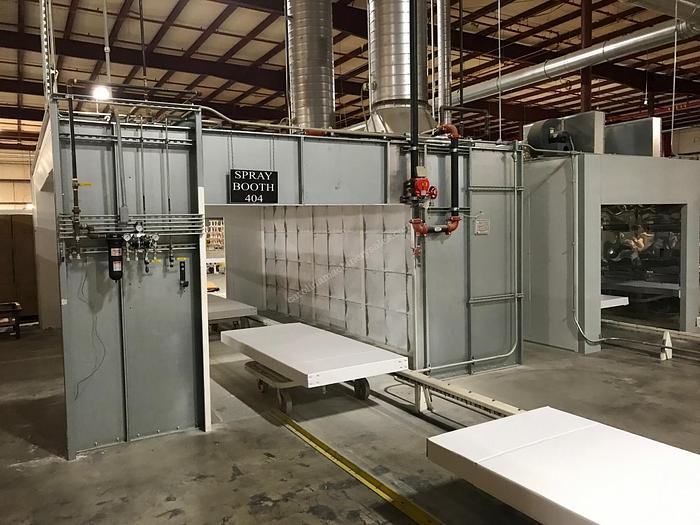 Used Custom Built Tow Line w/ Paint Booth & Oven