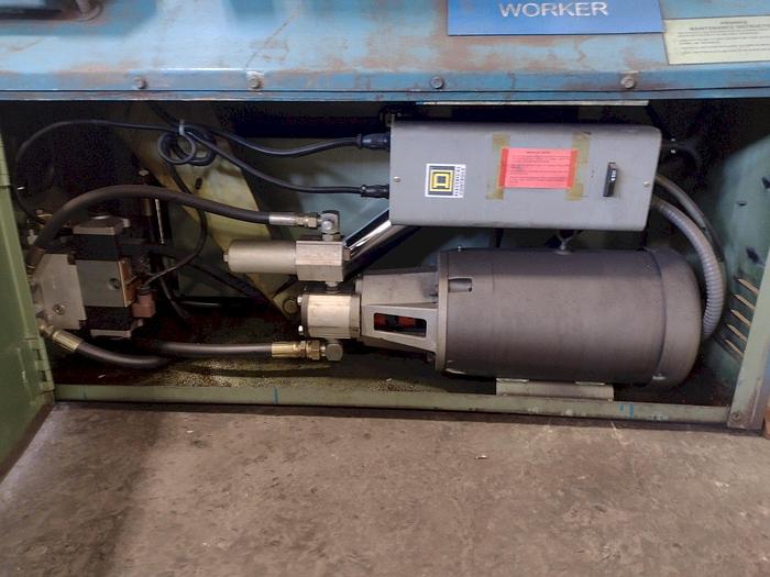 Used 50 TON PIRANHA MODEL #P3 HYDRAULIC IRONWORKER