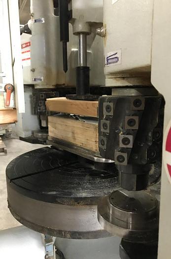 Used CASTALY CS-30DS AUTOMATIC DOUBLE-HEAD ROTARY SHAPER