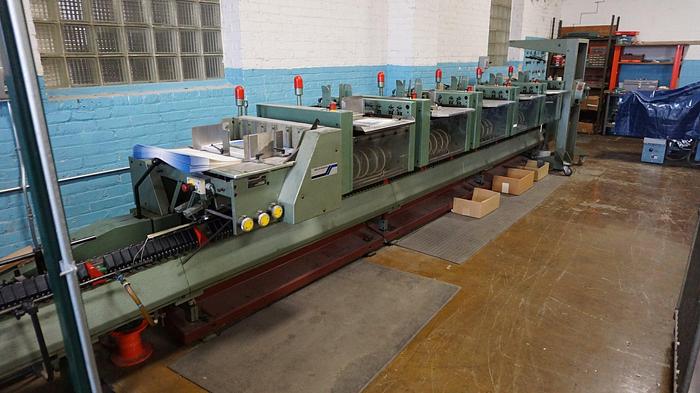 Used 1992 Muller Martini 335 (5) Pocket Saddle Stitcher