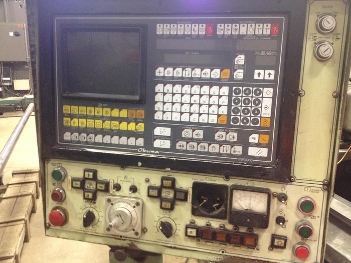 Used Okuma CNC Flatbed Turning Center LH35N-3000