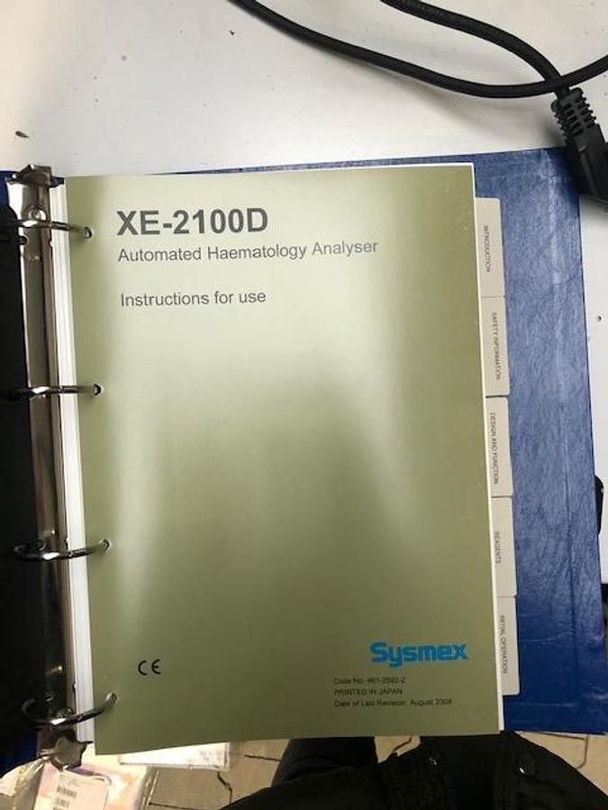 Used Sysmex HST line with 3 x Sysmex XE2100