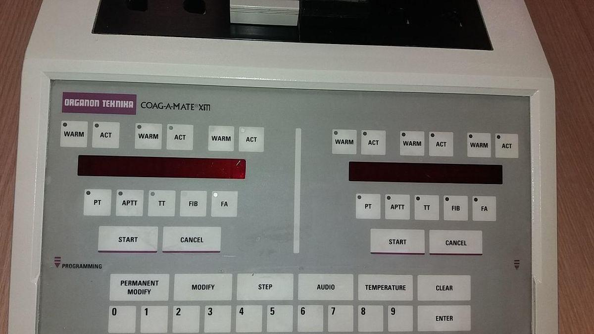 Used ORGANON TEKNIKA COAG-A MATE XM