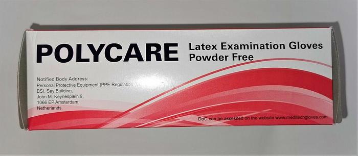 Used For Sale POLYCARE Powder free examination gloves