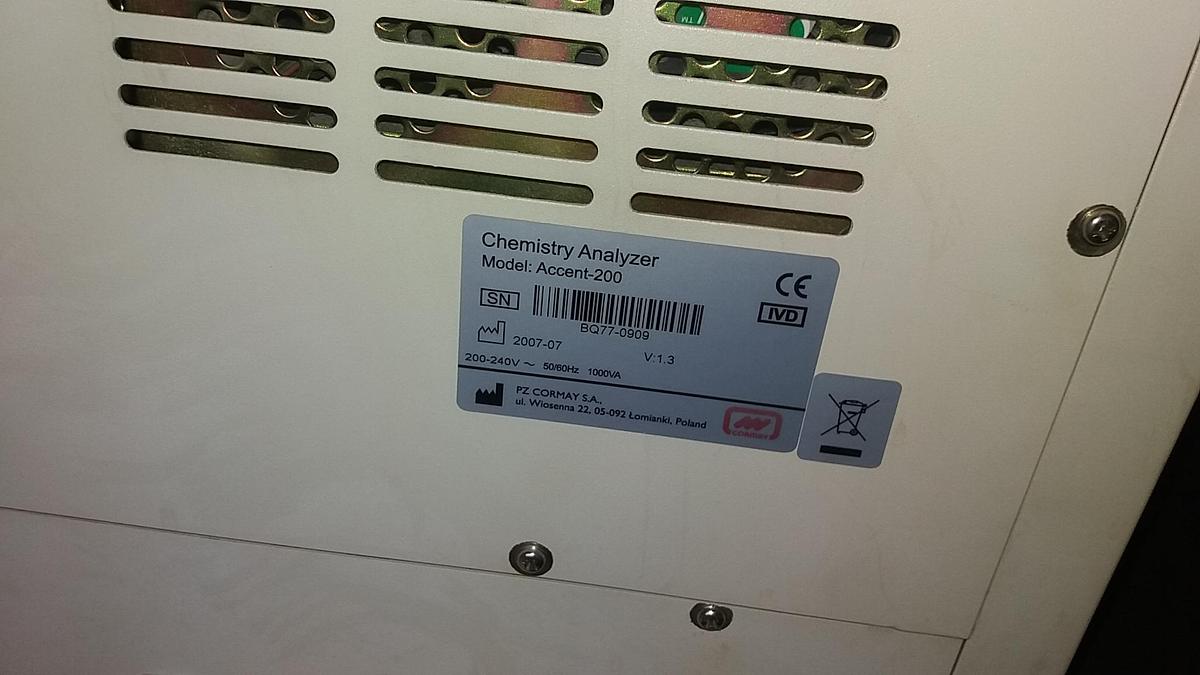 Used CORMAY Accent 200