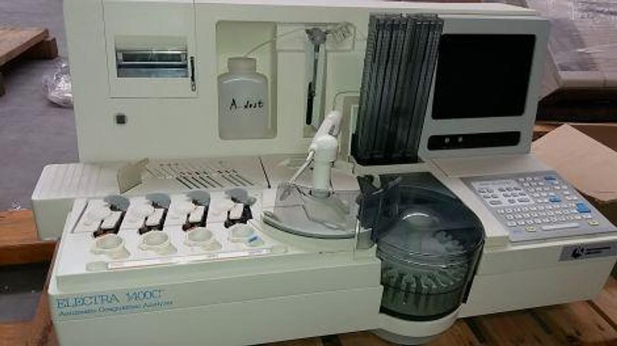 Used MEDICAL LABORATORY AUTOMATION ELECTRA 1400C