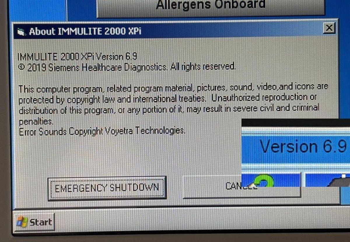 Used SIEMENS 2000 Xpi
