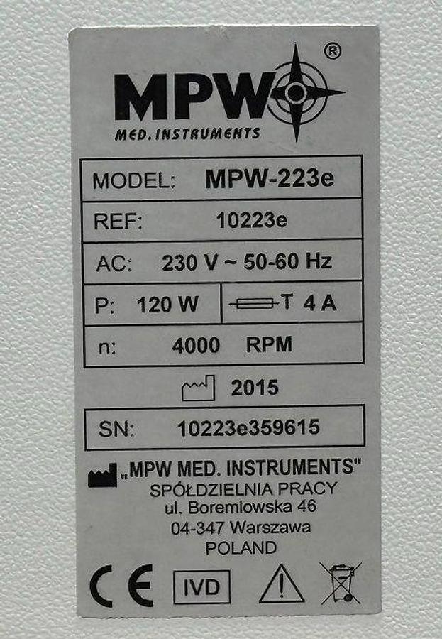 Used MPW -223e