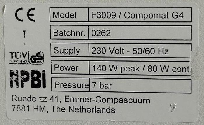 Used Fresenius HomoCare GmbH, Compomat G4