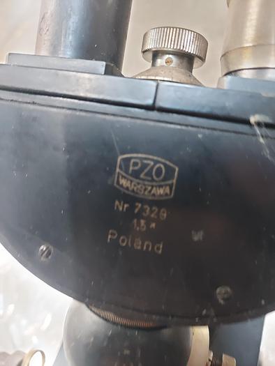 Used Microscope PZO Warsaw